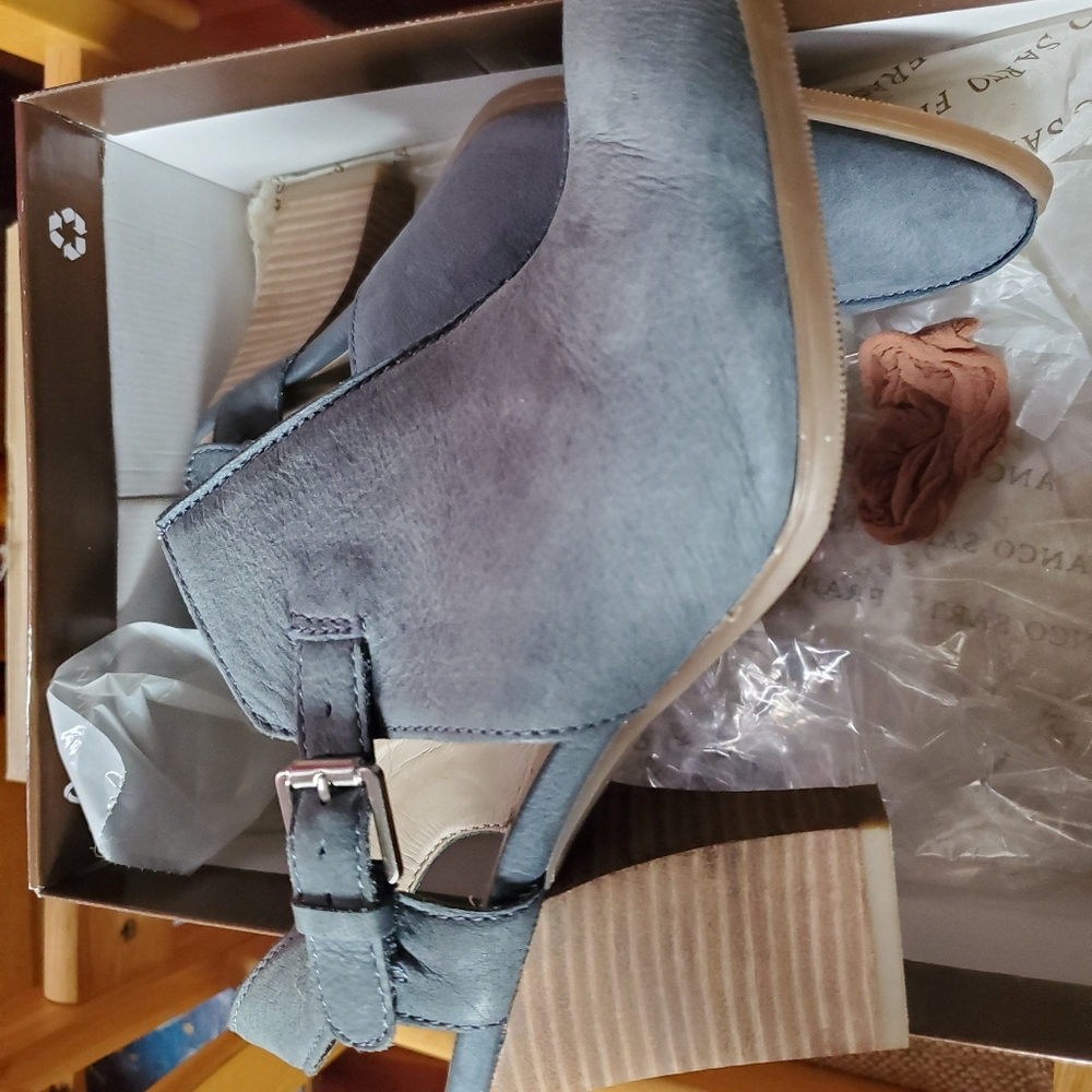Stacked heel Shoe